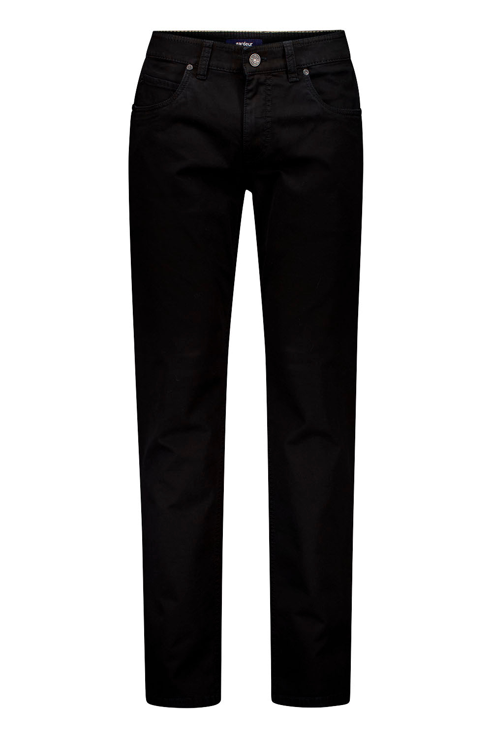 Gardeur Men Herren Hose BILL-3 - Modern Fit - BILL-3-418861-1099 - schwarz - Schwarz