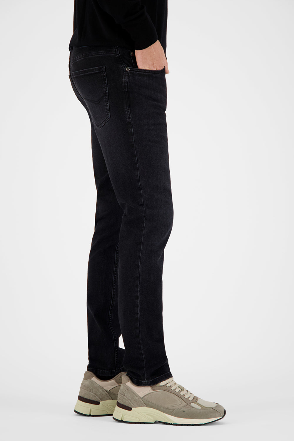 Gardeur Men Herren Jeans BRADLEY-1 - Modern Fit - BRADLEY-1-471911-7198 - dark grey used - Grau