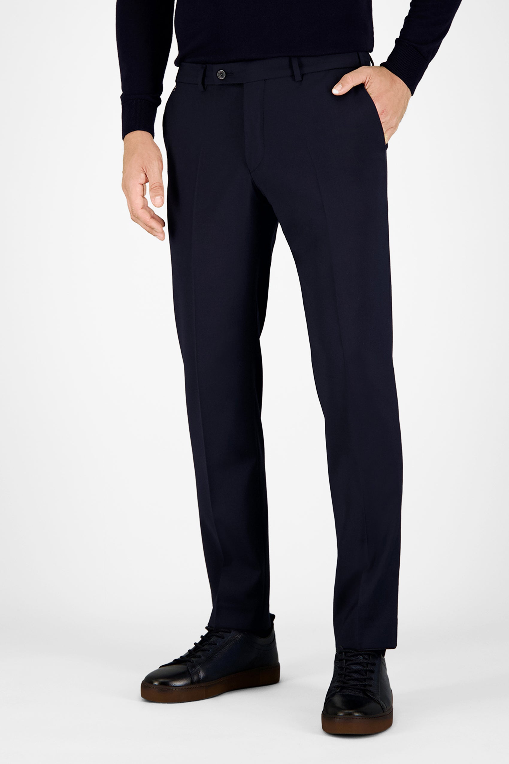 Gardeur Men Herren Hose BARDO-5 - Modern Fit - BARDO-5-110311-1069 - dunkelmarine - Blau