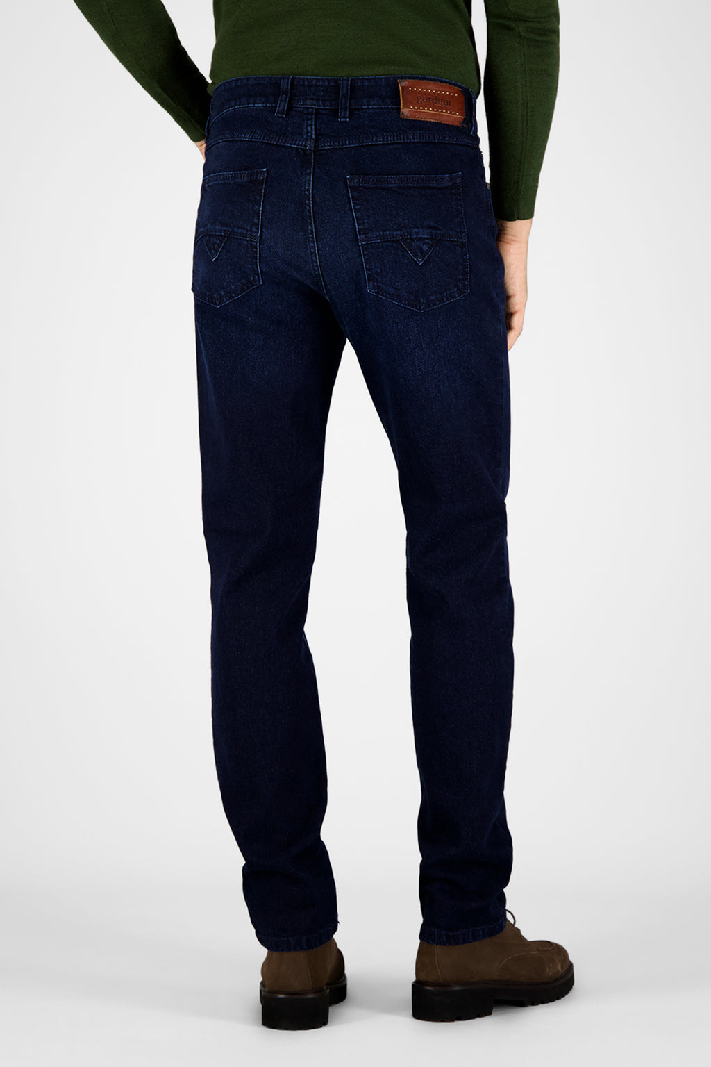 Gardeur Men Herren Hose NEO - Regular Fit - NEO-471221-7169 - dark rinse used - Schwarz