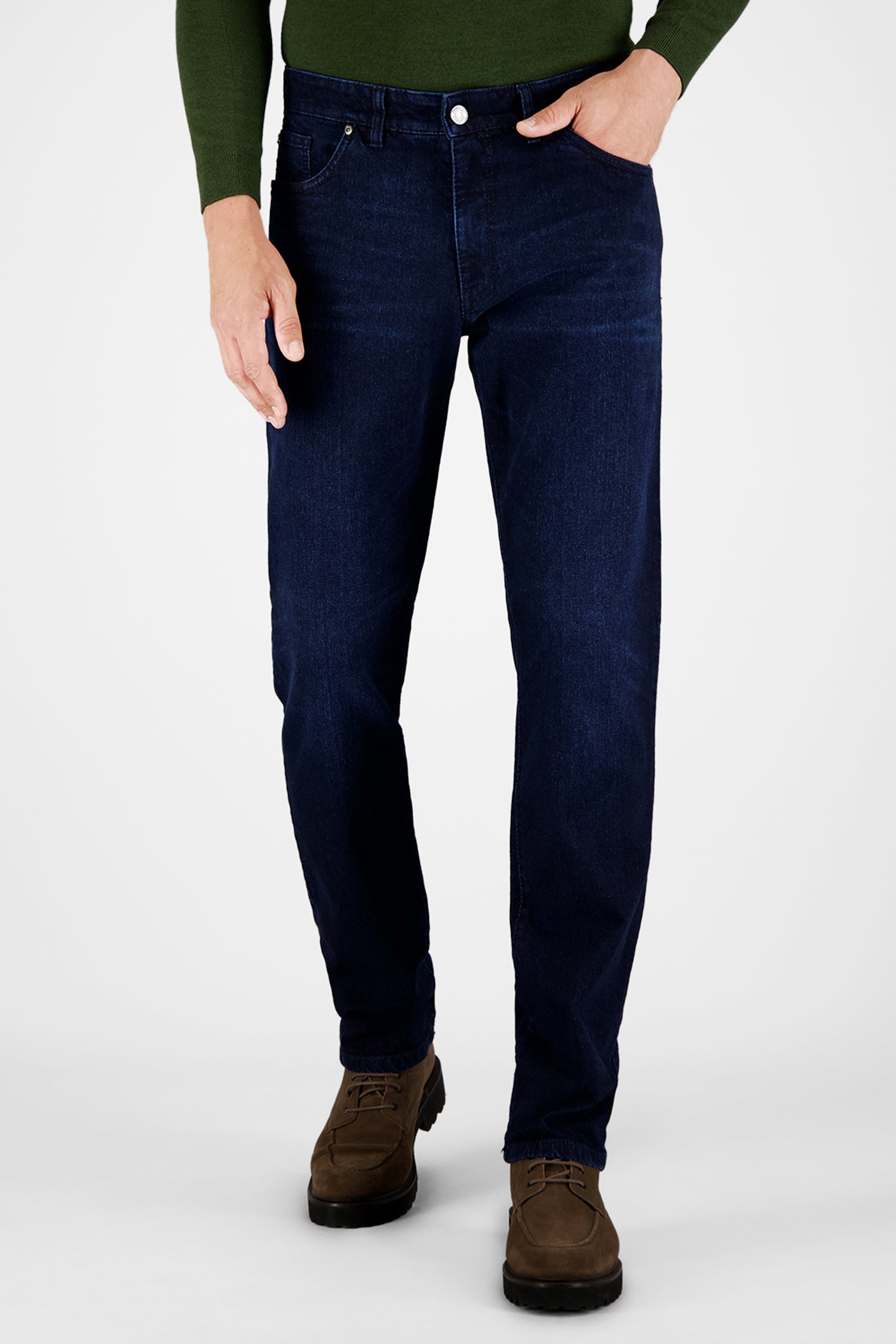 Gardeur Men Herren Hose NEO - Regular Fit - NEO-471221-7169 - dark rinse used - Schwarz