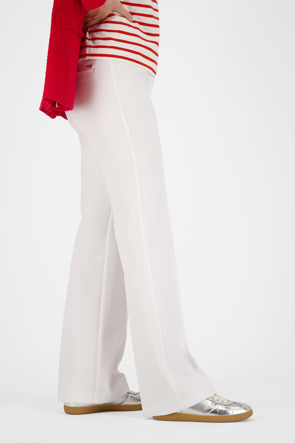 Gardeur Women Damen Hose ZILLA2 - Slim - ZILLA2-602471-1001 - weiss - Weiß
