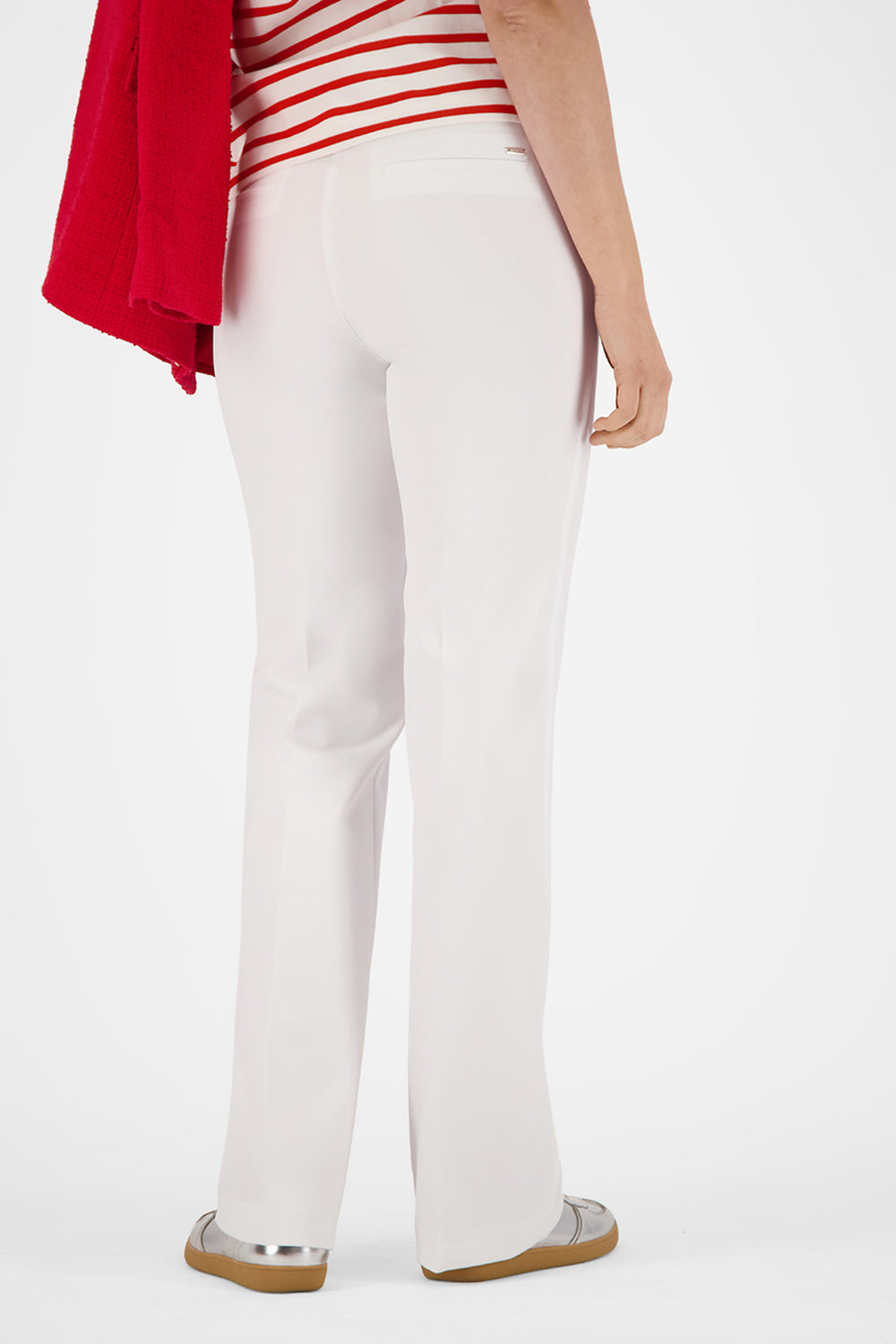 Gardeur Women Damen Hose ZILLA2 - Slim - ZILLA2-602471-1001 - weiss - Weiß