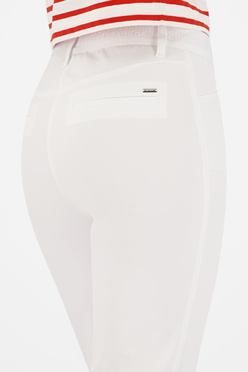 Gardeur Women Damen Hose ZILLA2 - Slim - ZILLA2-602471-1001 - weiss - Weiß