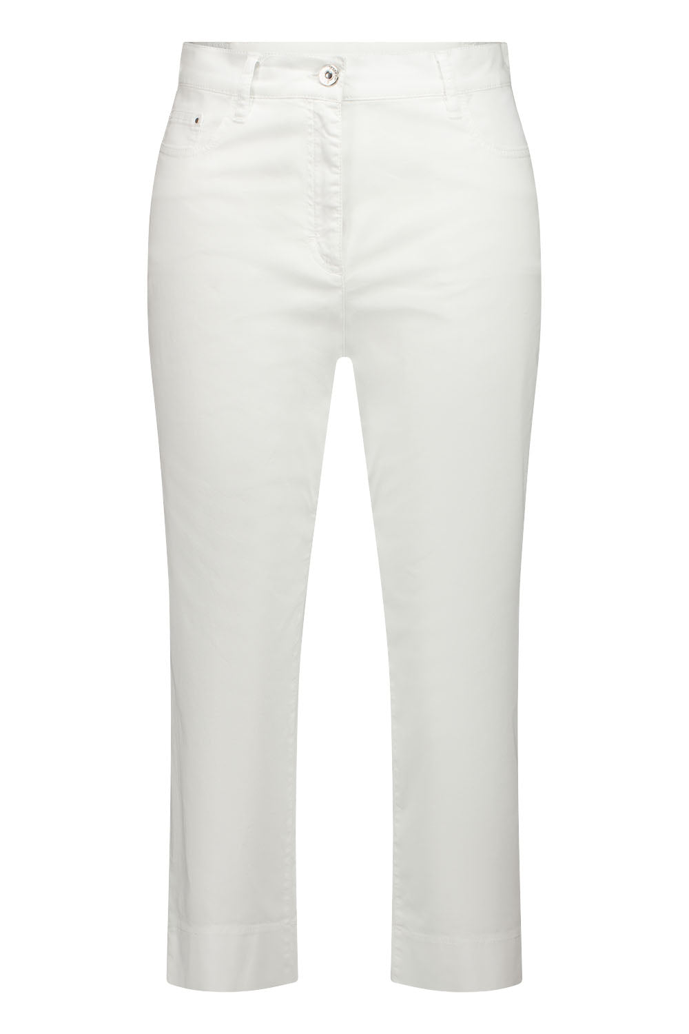 Gardeur Women Damen Hose GRETAH-C - Comfortable Fit - GRETAH-C-90001-1002 - weiss - Weiß