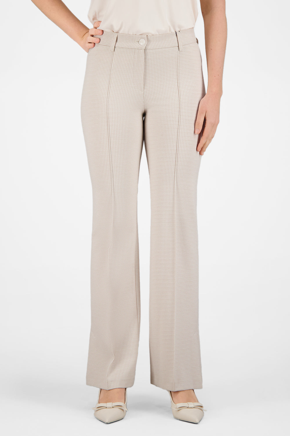 Gardeur Women Damen Hose ZARIA3 - Slim - ZARIA3-645531-1011 - hellbeige - Beige