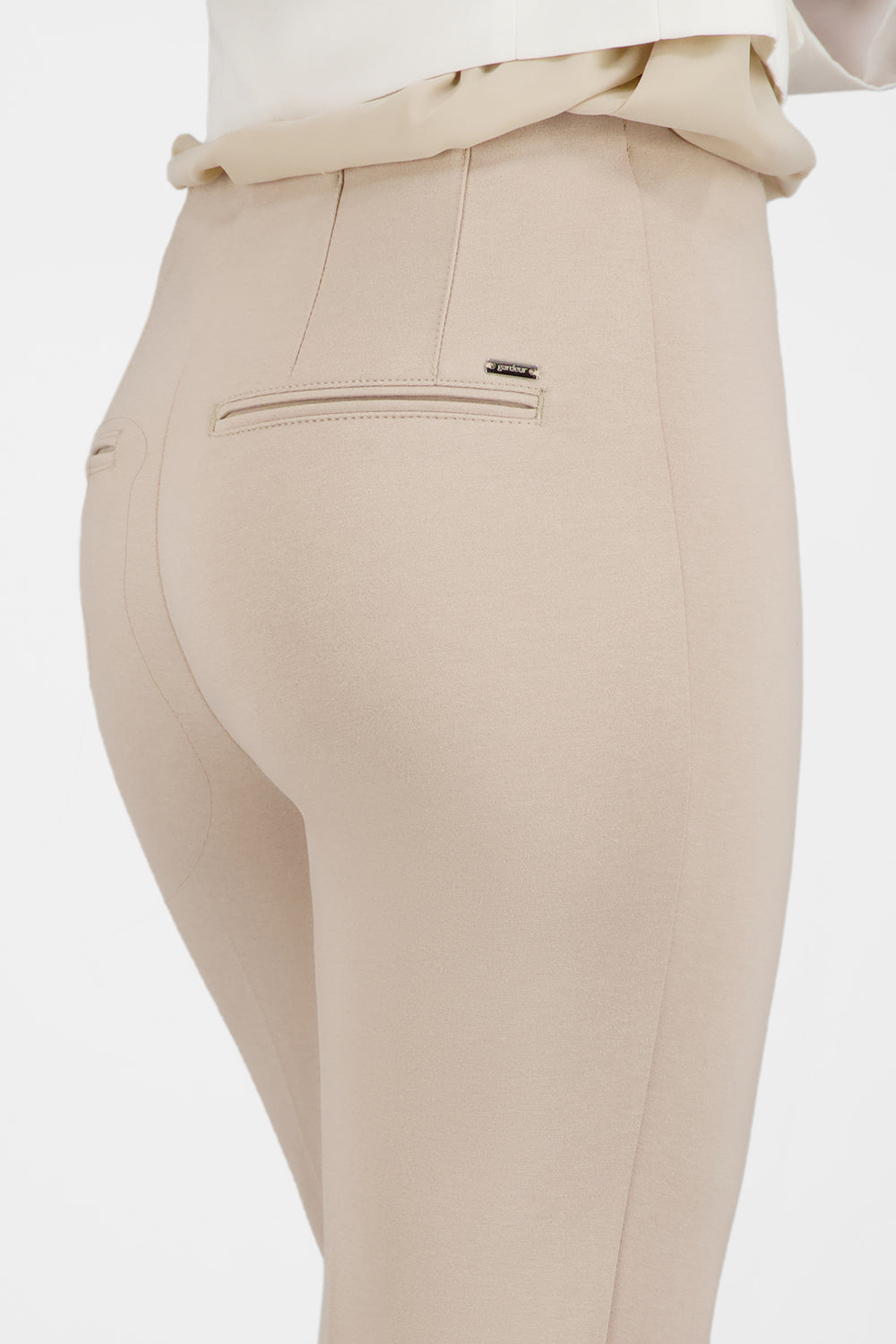 Gardeur Women Damen Hose ZARIA820 - Slim - ZARIA820-601571-1011 - hellbeige - Beige