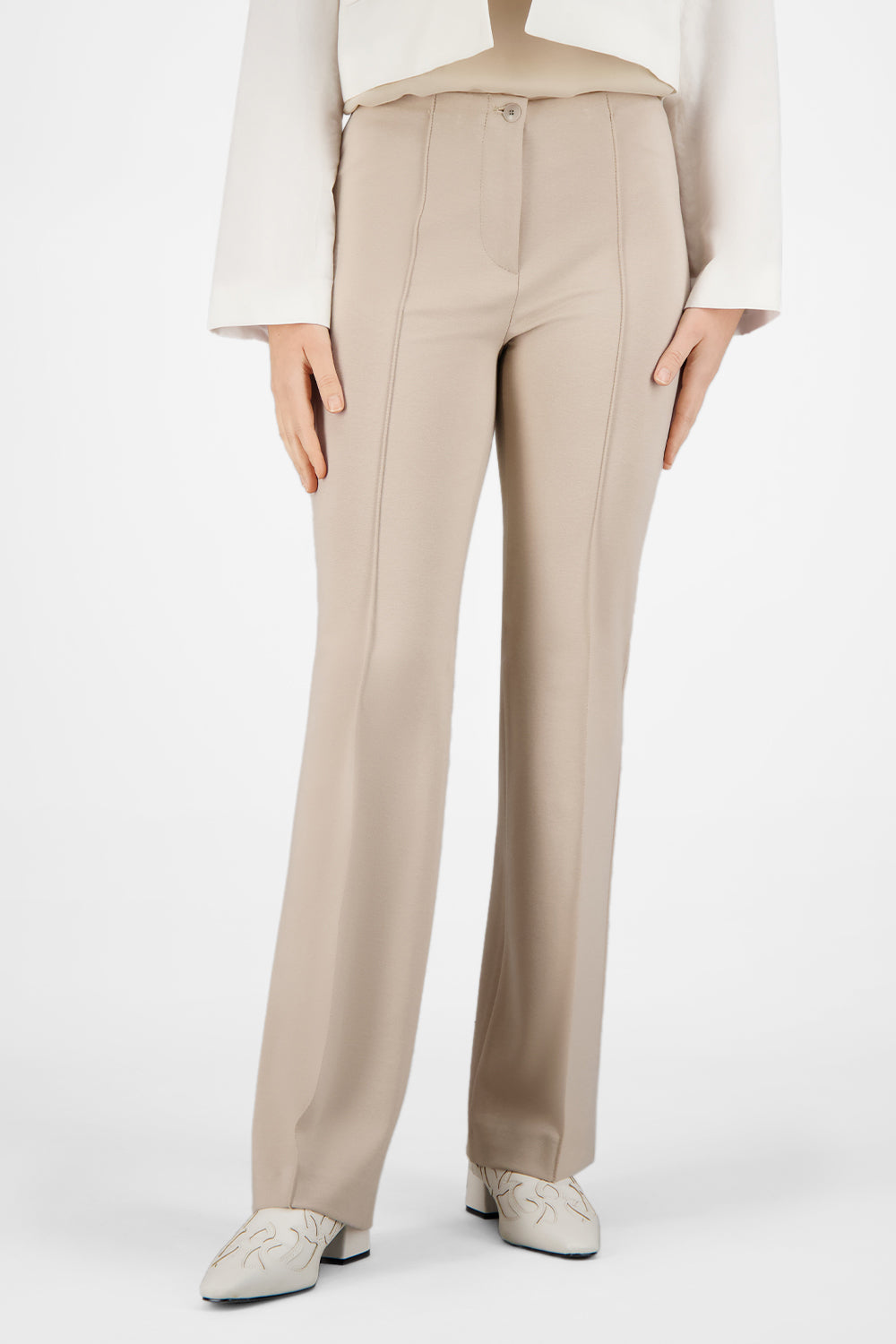 Gardeur Women Damen Hose ZARIA820 - Slim - ZARIA820-601571-1011 - hellbeige - Beige