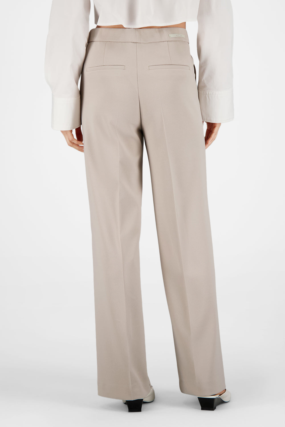 Gardeur Women Damen Hose FRANCA800 - Feminine Fit - FRANCA800-601371-1012 - hellbeige - Grau