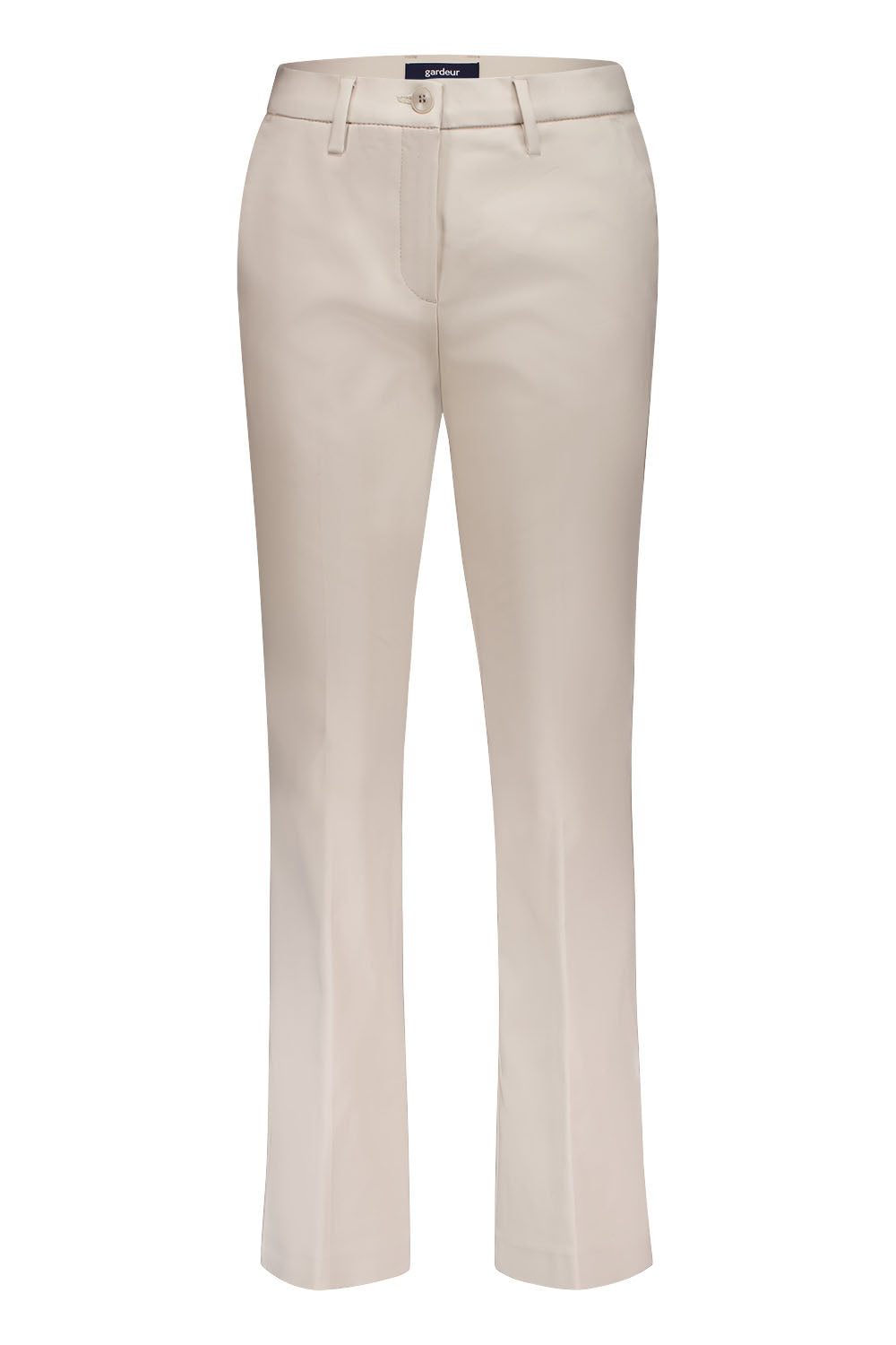 Gardeur Women Damen Hose ZELMA1 - Slim - ZELMA1-601601-1012 - hellbeige - Grau