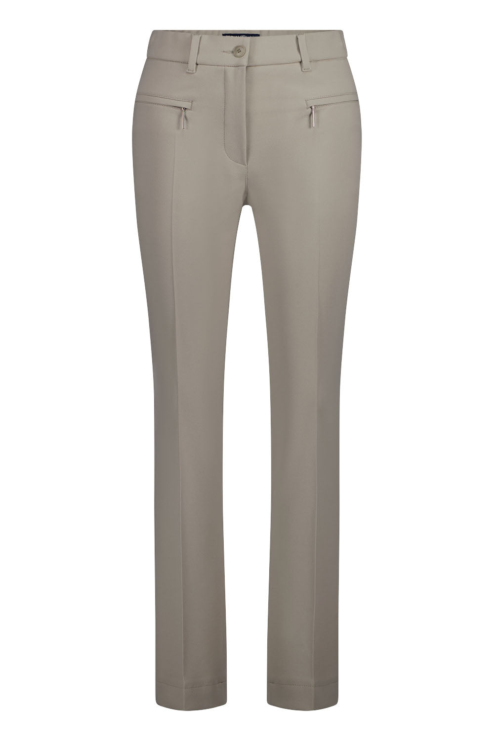 Gardeur Women Damen Hose ZENE51 - Slim Fit - ZENE51-601371-1012 - hellbeige - Grau