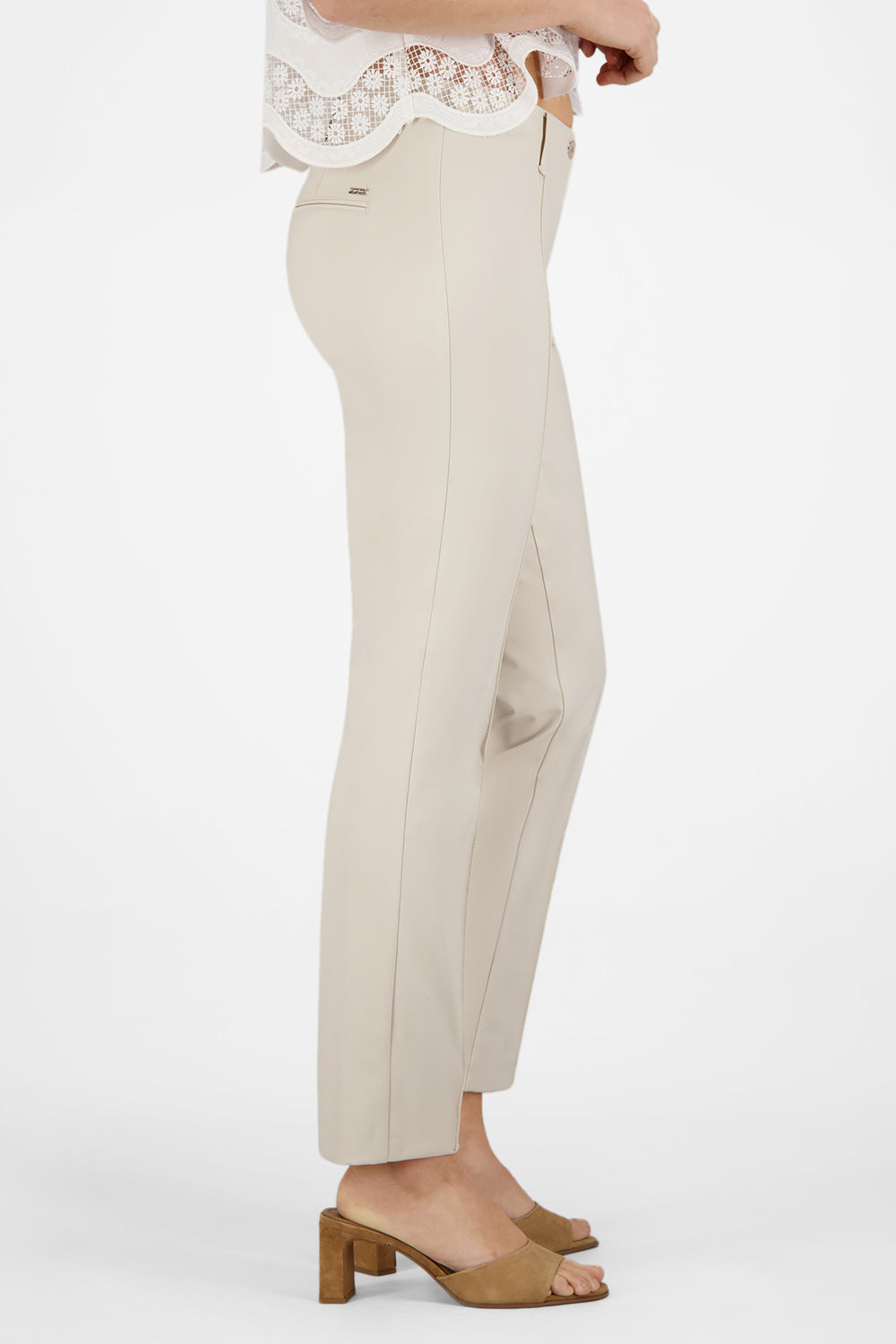Gardeur Women Damen Hose ZENE61 - Straight - ZENE61-602471-1013 - sand - Beige