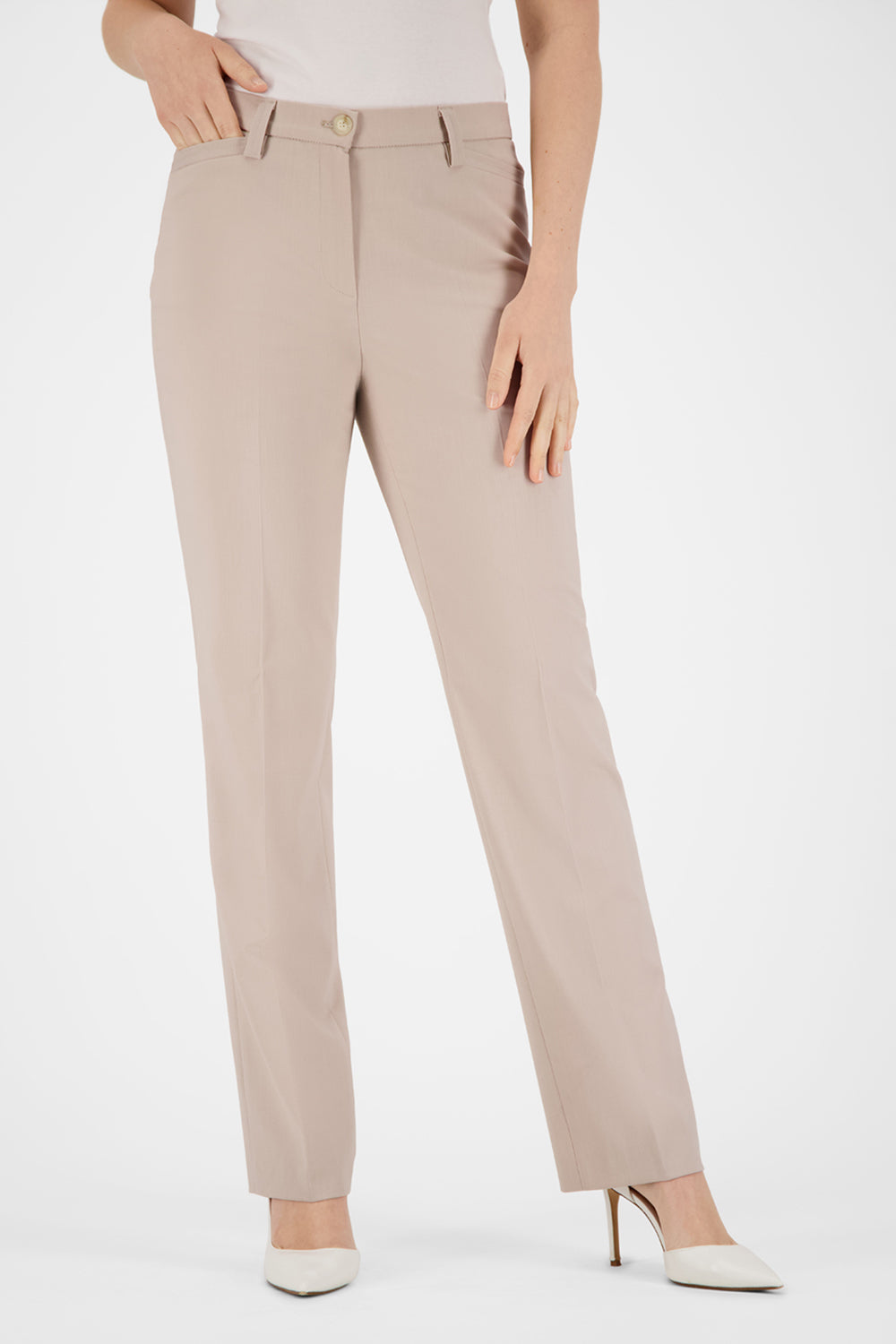 Gardeur Women Damen Hose KAYLA - Special Fit - KAYLA-602111-1014 - sand - Beige