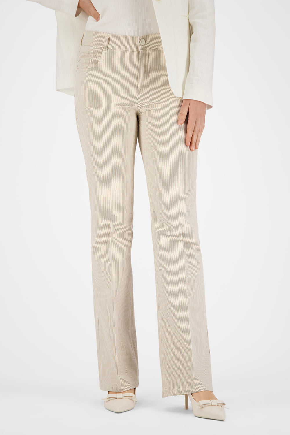 Gardeur Women Damen Hose ZURI126 - Slim - ZURI126-621951-1017 - sand - Beige
