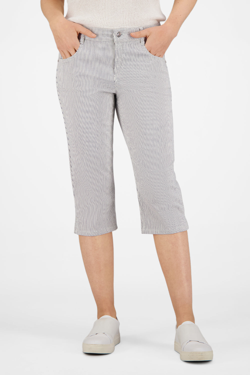 Gardeur Women Damen Hose ZURI129 - Slim - ZURI129-621951-1068 - marine - Blau