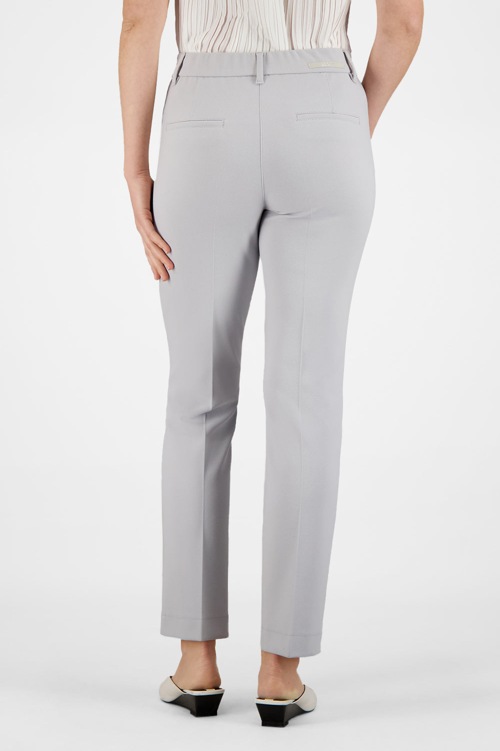 Gardeur Women Damen Hose ZENE51 - Slim Fit - ZENE51-601371-1091 - hellgrau - Grau
