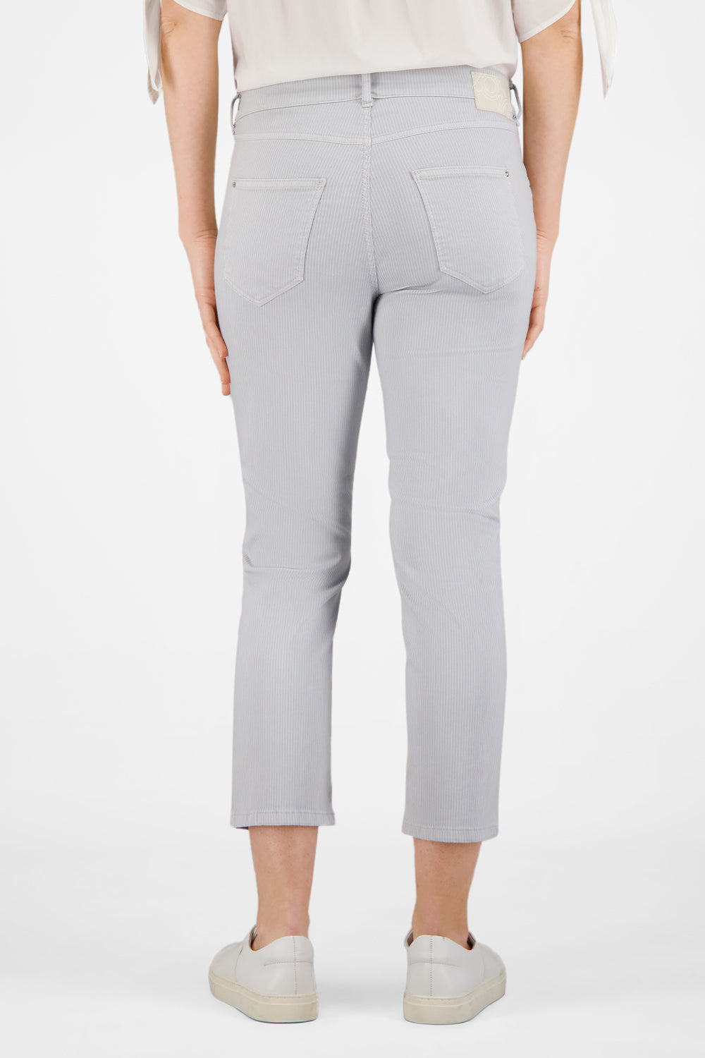 Gardeur Women Damen Hose ZURI128 - Slim - ZURI128-80951-1091 - hellgrau - Grau