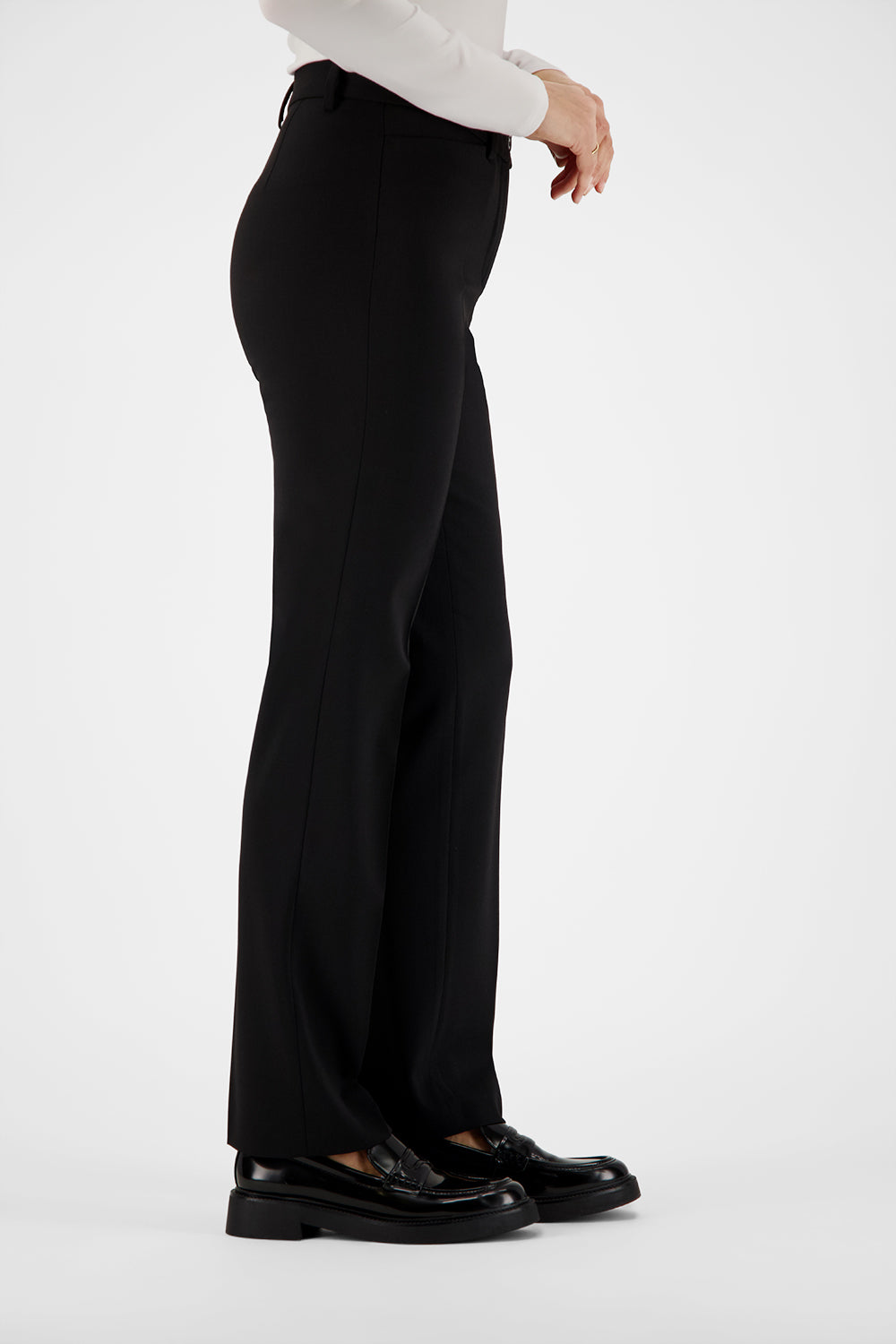 Gardeur Women Damen Hose DORA1 - Straight - DORA1-602111-1099 - schwarz - Schwarz