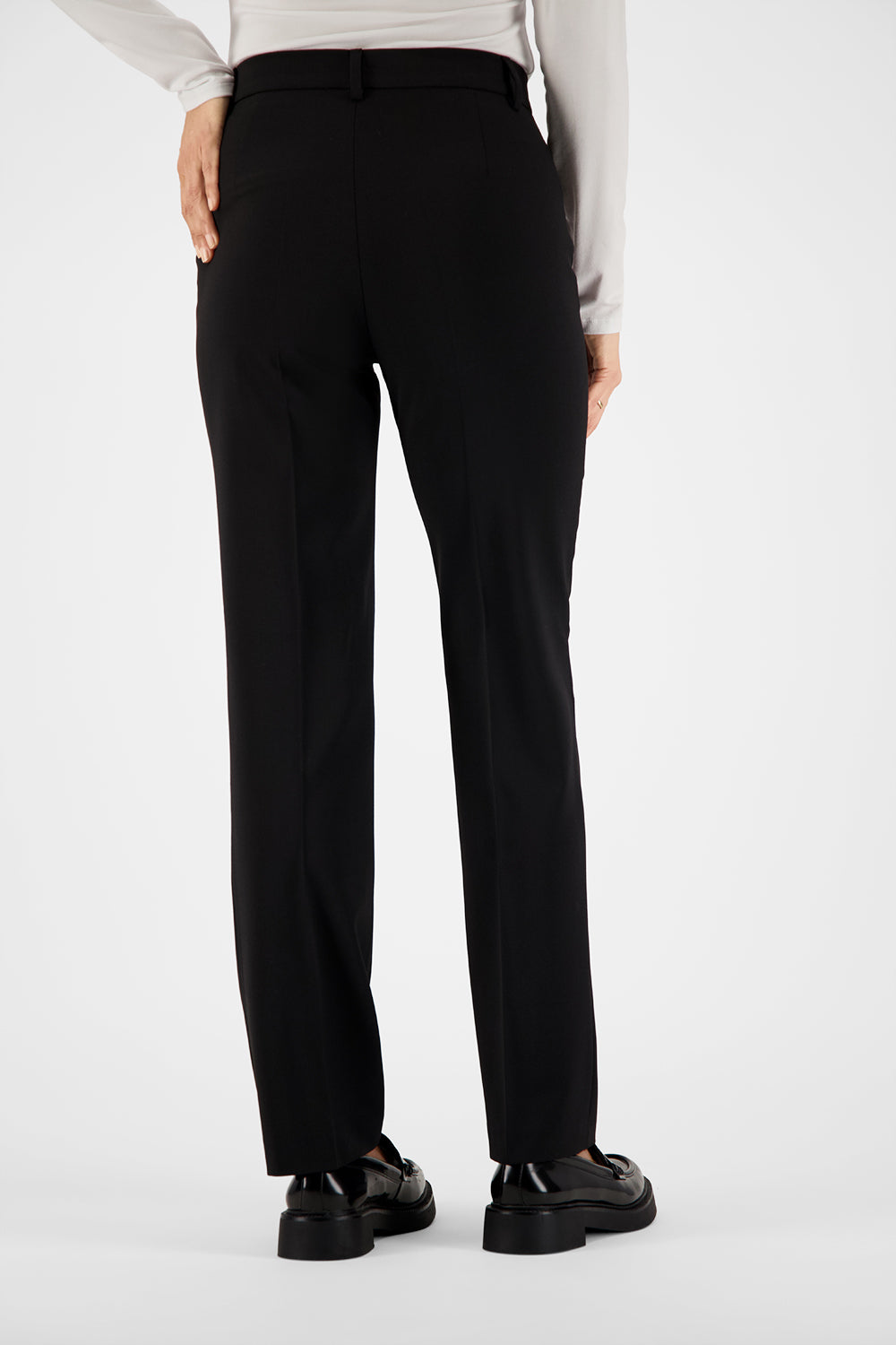 Gardeur Women Damen Hose DORA1 - Straight - DORA1-602111-1099 - schwarz - Schwarz
