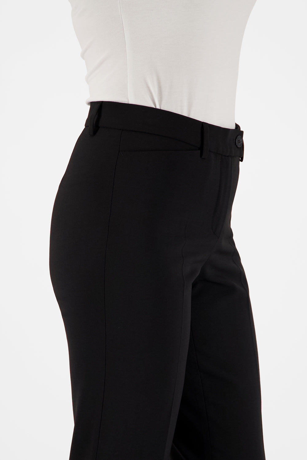 Gardeur Women Damen Hose DORA1 - Straight - DORA1-602111-1099 - schwarz - Schwarz