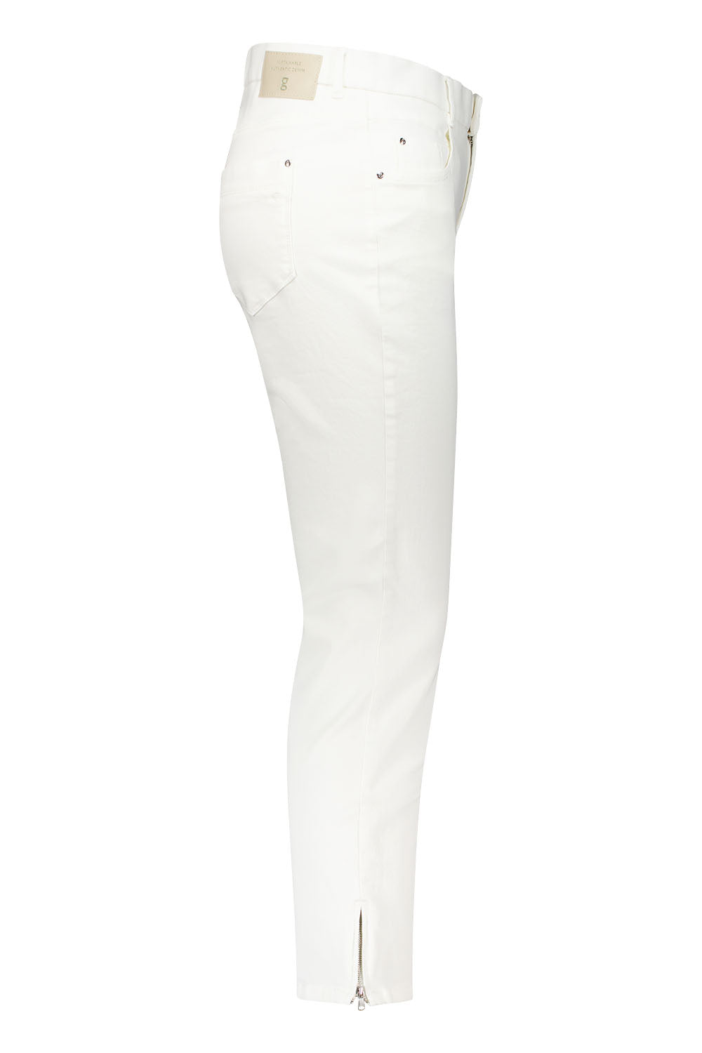 Gardeur Women Damen Hose ZURI121 - Slim - ZURI121-80731-2002 - ecru - Weiß