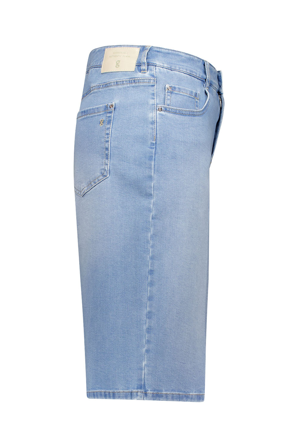 Gardeur Women Damen Hose FELIZA4 - Feminine - FELIZA4-670721-7165 - bleach used - Blau