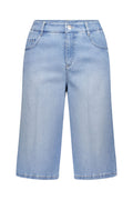 Gardeur Women Damen Hose FELIZA4 - Feminine - FELIZA4-670721-7165 - bleach used - Blau