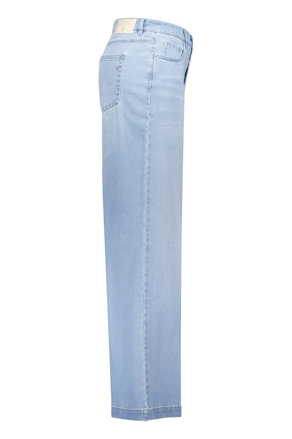 Gardeur Women Damen Hose FELIZA7 - Feminine - FELIZA7-670721-7165 - bleach used - Blau