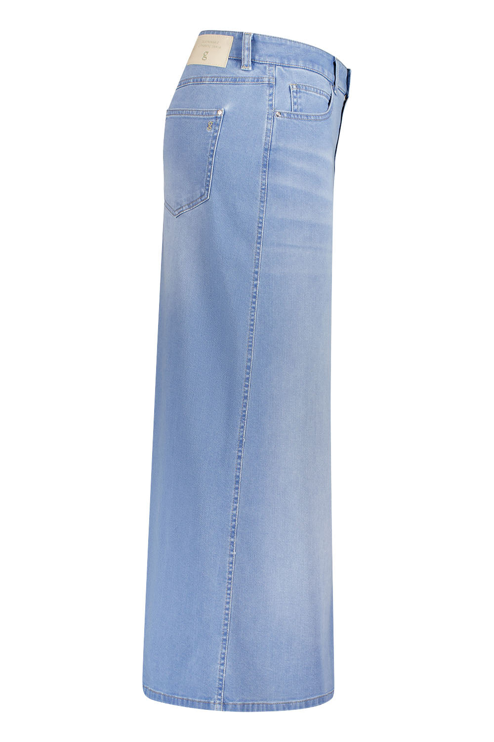 Gardeur Women Damen Rock JORIA3 - JORIA3-670721-7165 - bleach used - Blau