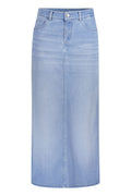 Gardeur Women Damen Rock JORIA3 - JORIA3-670721-7165 - bleach used - Blau