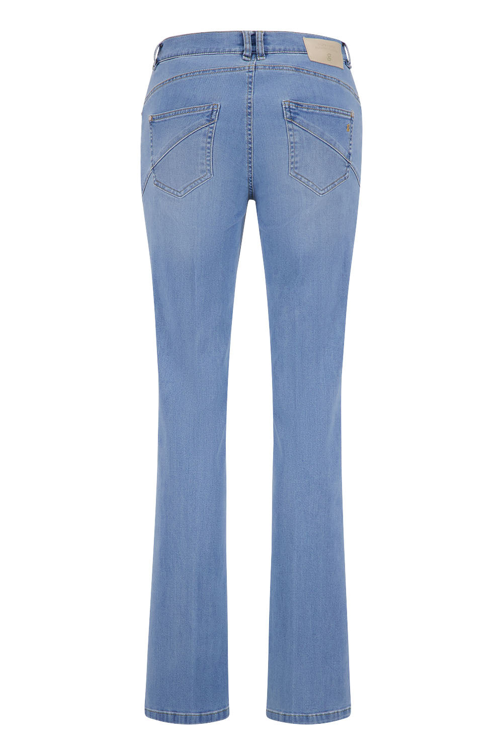 Gardeur Women Damen Hose ZURI126 - Slim Fit - ZURI126-670721-7165 - bleach used - Blau
