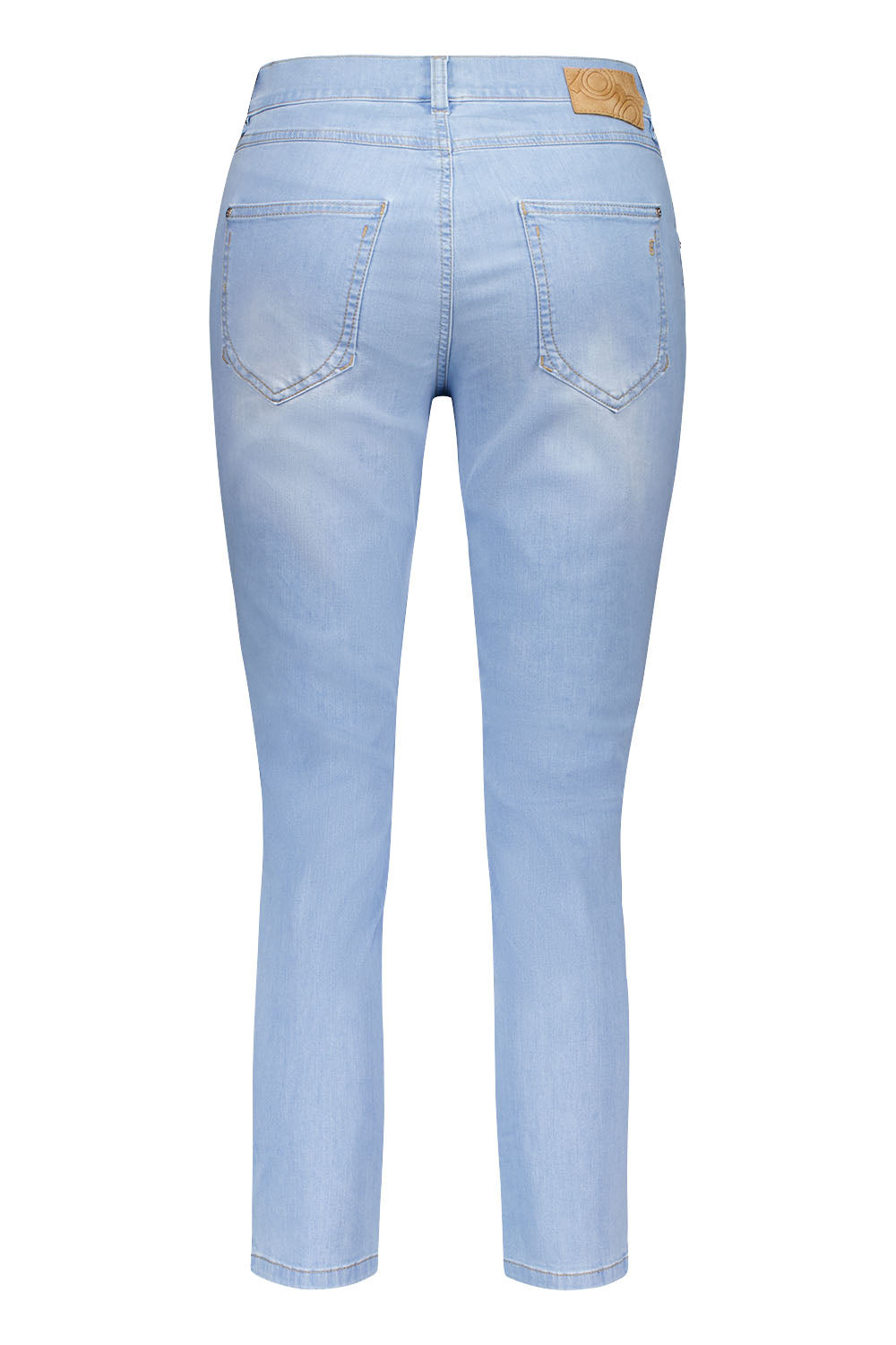 Gardeur Women Damen Hose ZURI128 - Slim - ZURI128-670471-7165 - bleach used - Blau