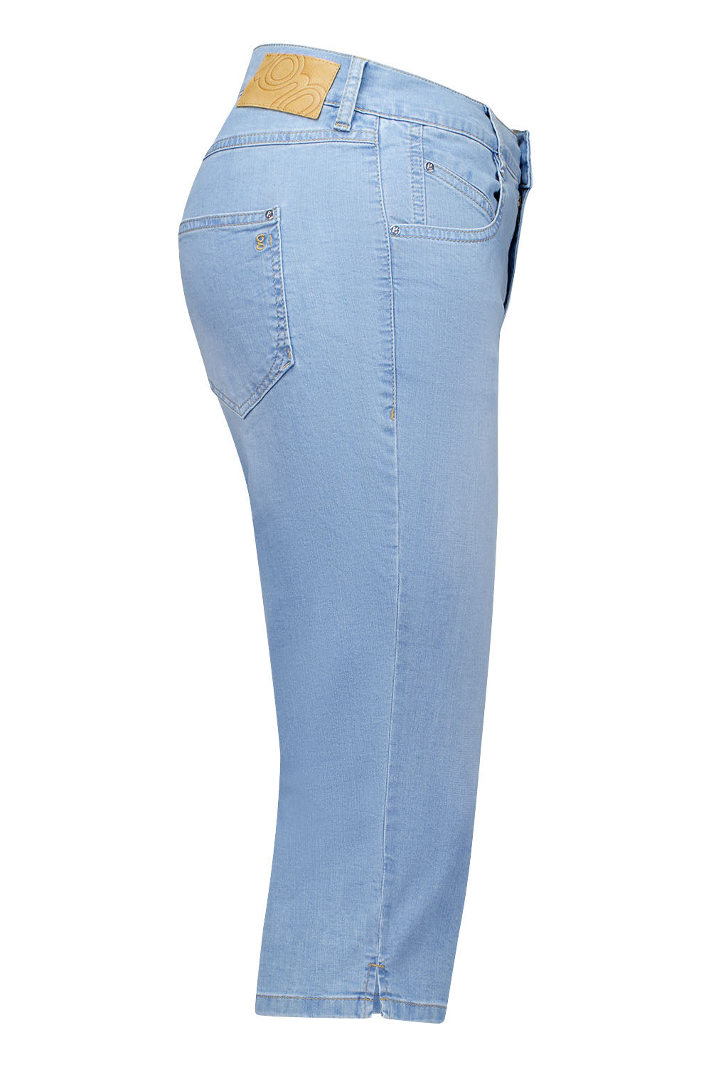 Gardeur Women Damen Hose ZURI129 - Slim - ZURI129-670471-7165 - bleach used - Blau