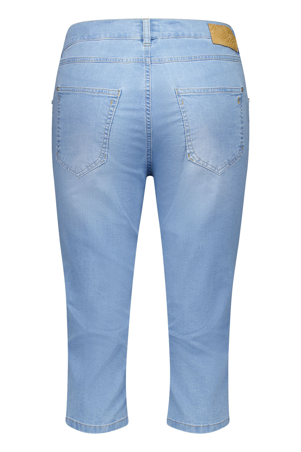 Gardeur Women Damen Hose ZURI129 - Slim - ZURI129-670471-7165 - bleach used - Blau