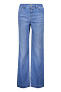 Gardeur Women Damen Hose FELIZA7 - Feminine - FELIZA7-670721-7167 - stone used - Blau