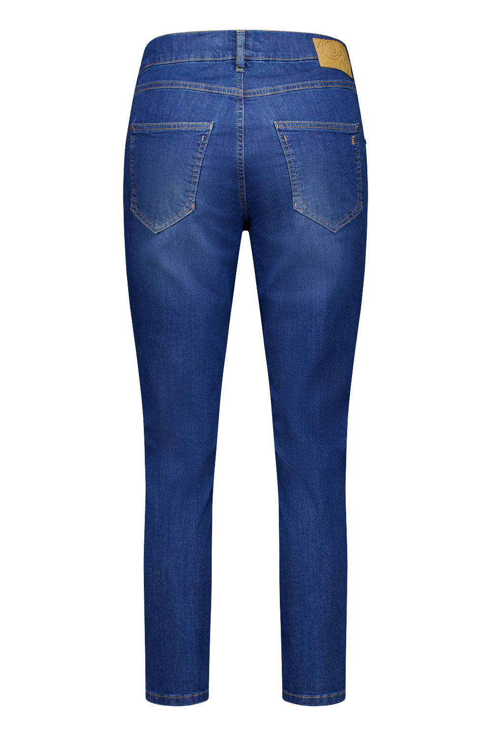 Gardeur Women Damen Hose ZURI128 - Slim - ZURI128-670471-7167 - stone used - Blau