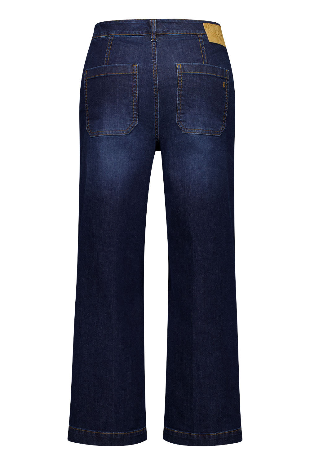 Gardeur Women Damen Hose FELIZA1 - Feminine - FELIZA1-670471-7168 - dark stone used - Blau