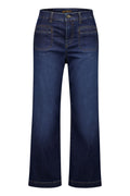 Gardeur Women Damen Hose FELIZA1 - Feminine - FELIZA1-670471-7168 - dark stone used - Blau