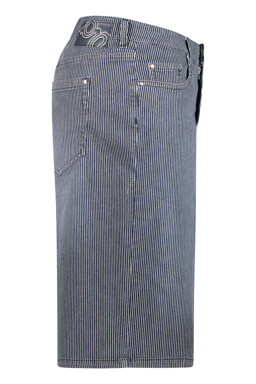 Gardeur Women Damen Hose FELIZA4 - Feminine - FELIZA4-621951-7169 - dark rinse used - Schwarz