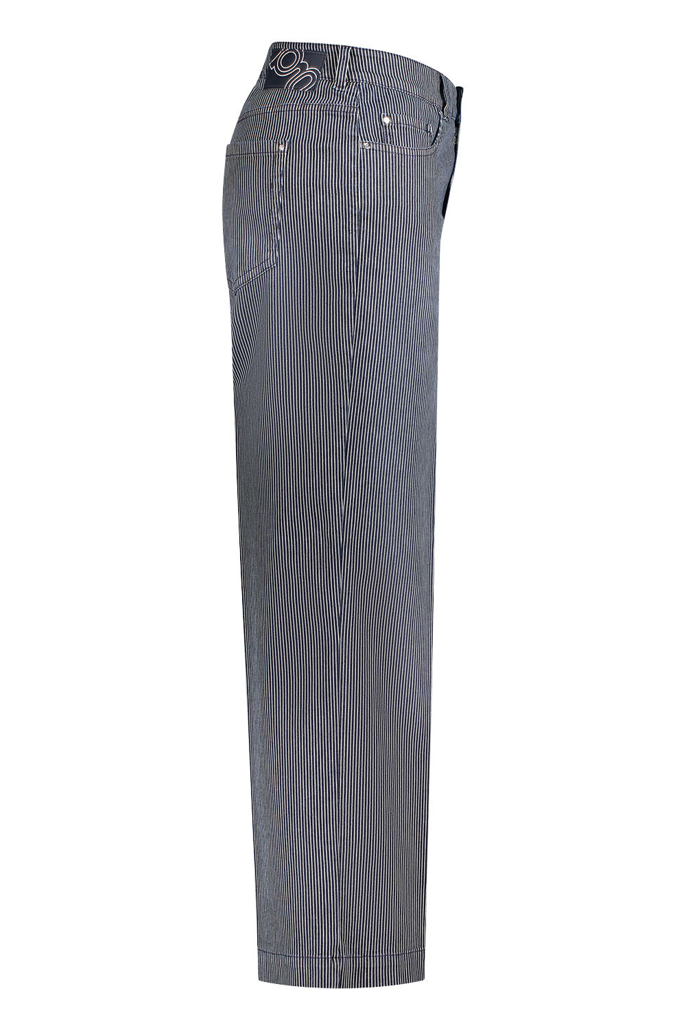 Gardeur Women Damen Hose FELIZA6 - Feminine - FELIZA6-621951-7169 - dark rinse used - Schwarz