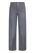 Gardeur Women Damen Hose FELIZA6 - Feminine - FELIZA6-621951-7169 - dark rinse used - Schwarz