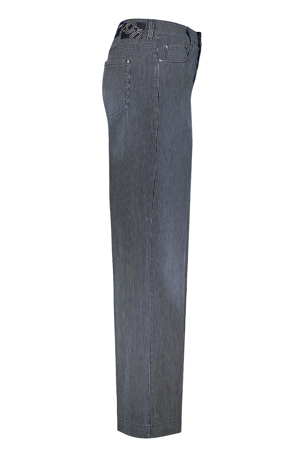 Gardeur Women Damen Hose FELIZA7 - Feminine - FELIZA7-621951-7169 - dark rinse used - Schwarz