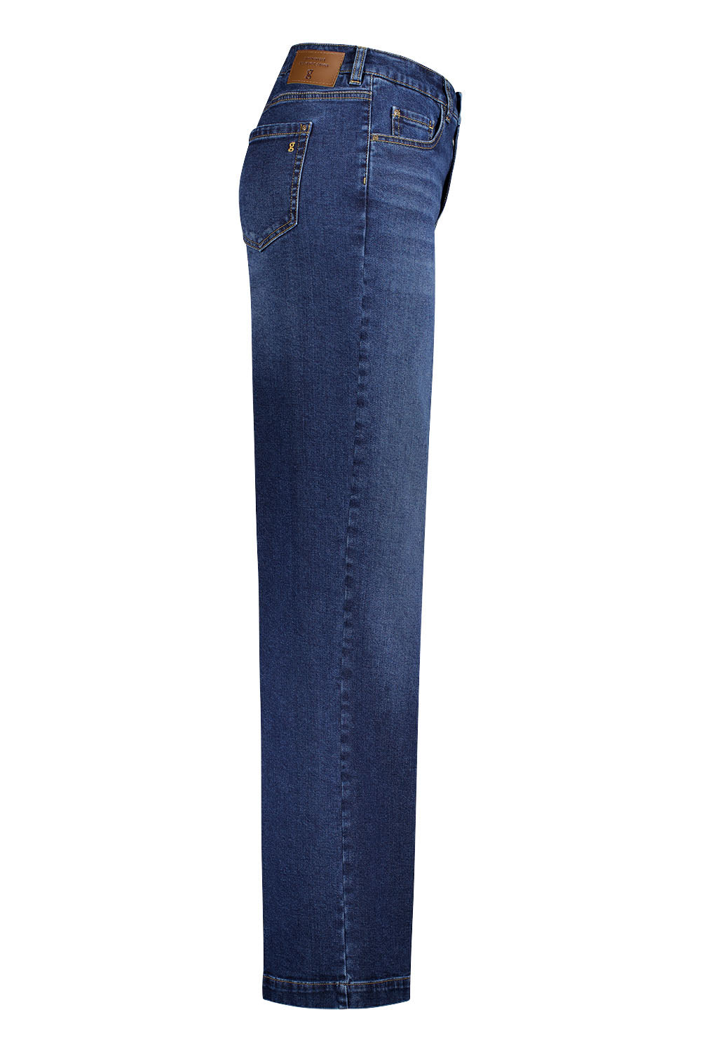 Gardeur Women Damen Hose FELIZA7 - Feminine - FELIZA7-670721-7169 - dark rinse used - Schwarz
