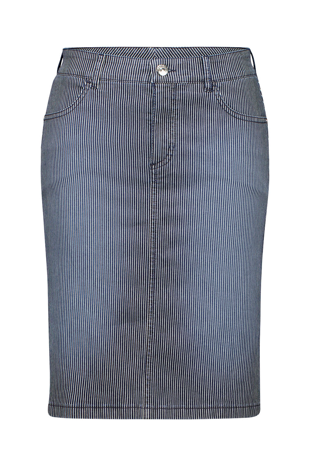 Gardeur Women Damen Rock HEDI550 - HEDI550-621951-7169 - dark rinse used - Schwarz