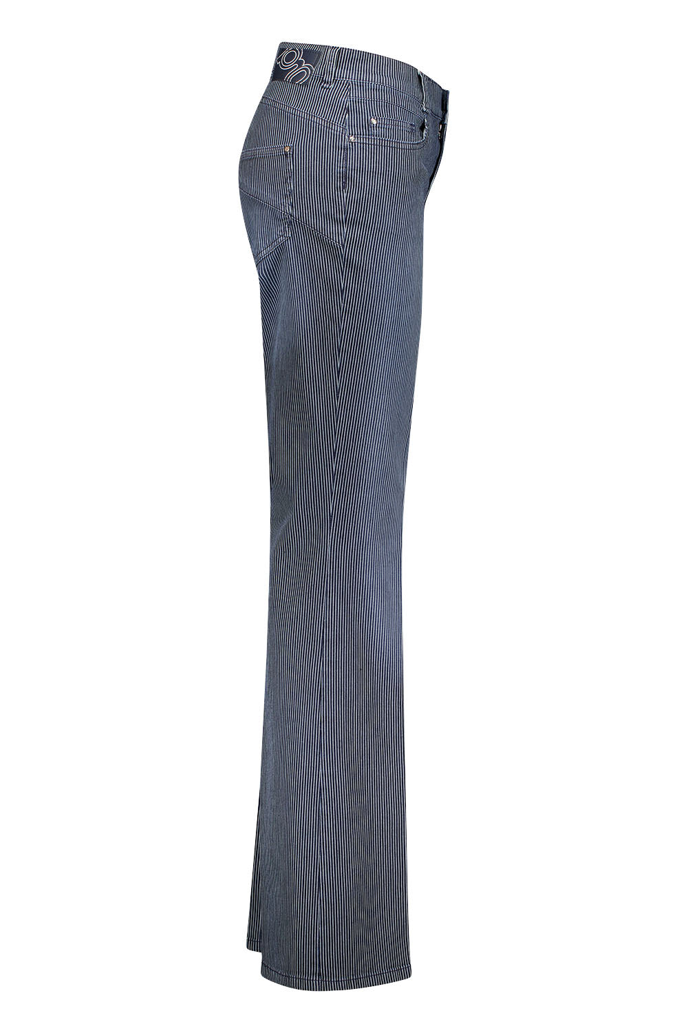 Gardeur Women Damen Hose ZURI126 - Slim - ZURI126-621951-7169 - dark rinse used - Schwarz