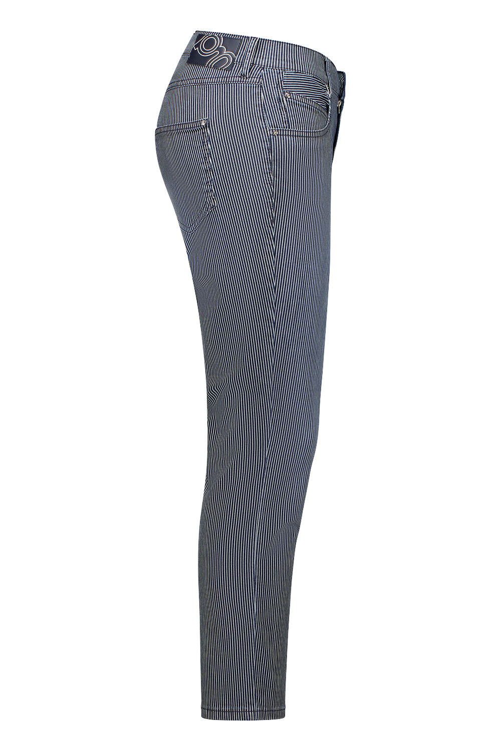 Gardeur Women Damen Hose ZURI128 - Slim - ZURI128-621951-7169 - dark rinse used - Schwarz