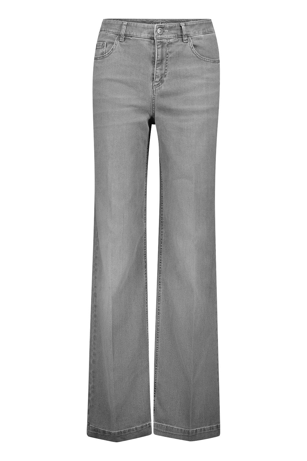 Gardeur Women Damen Hose FELIZA7 - Feminine - FELIZA7-670721-7194 - light grey used - Grau