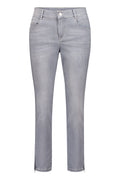 Gardeur Women Damen Hose ZURI121 - Slim - ZURI121-670721-7194 - light grey used - Grau