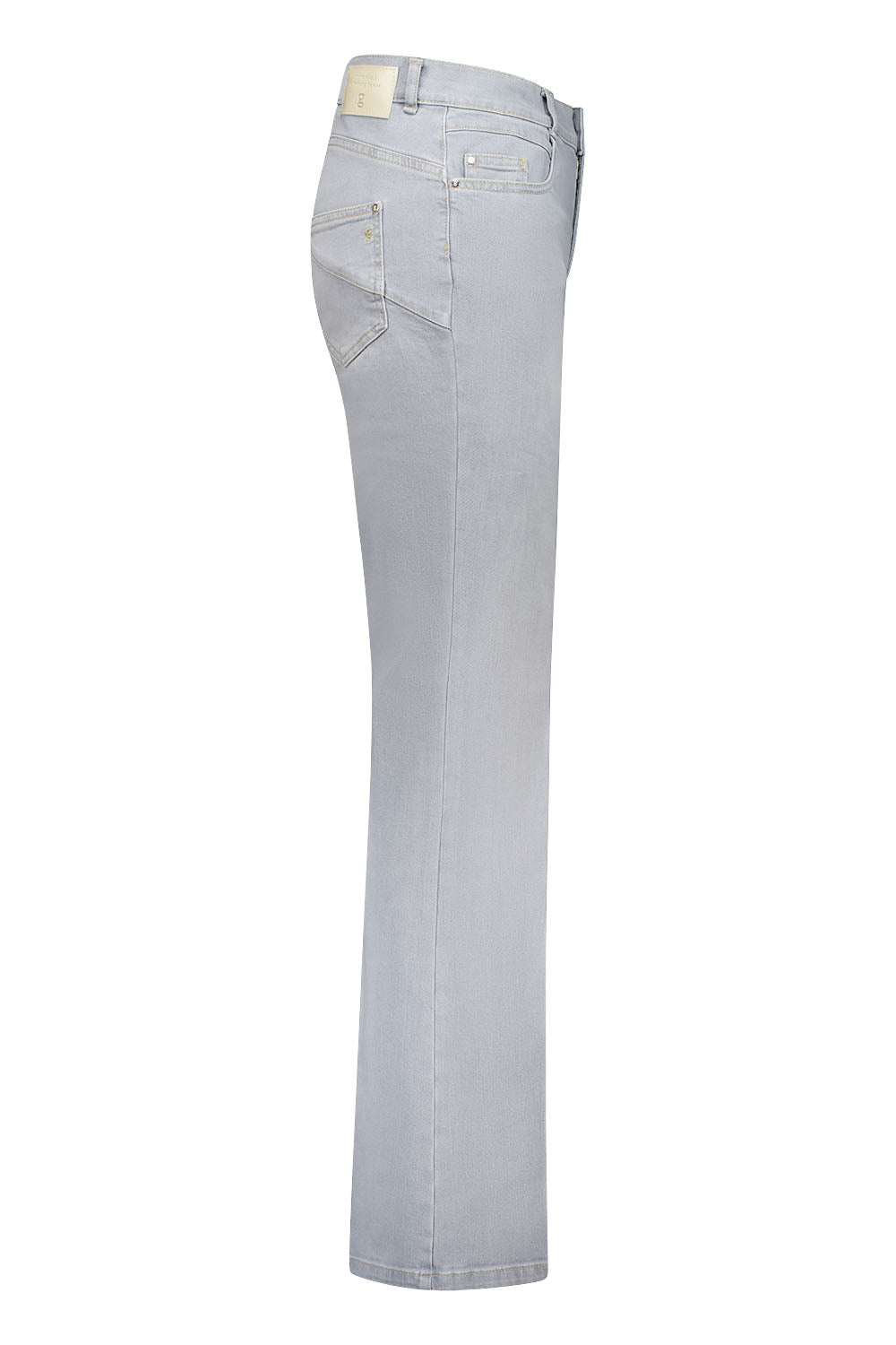 Gardeur Women Damen Hose ZURI126 - Slim Fit - ZURI126-670721-7194 - light grey used - Grau