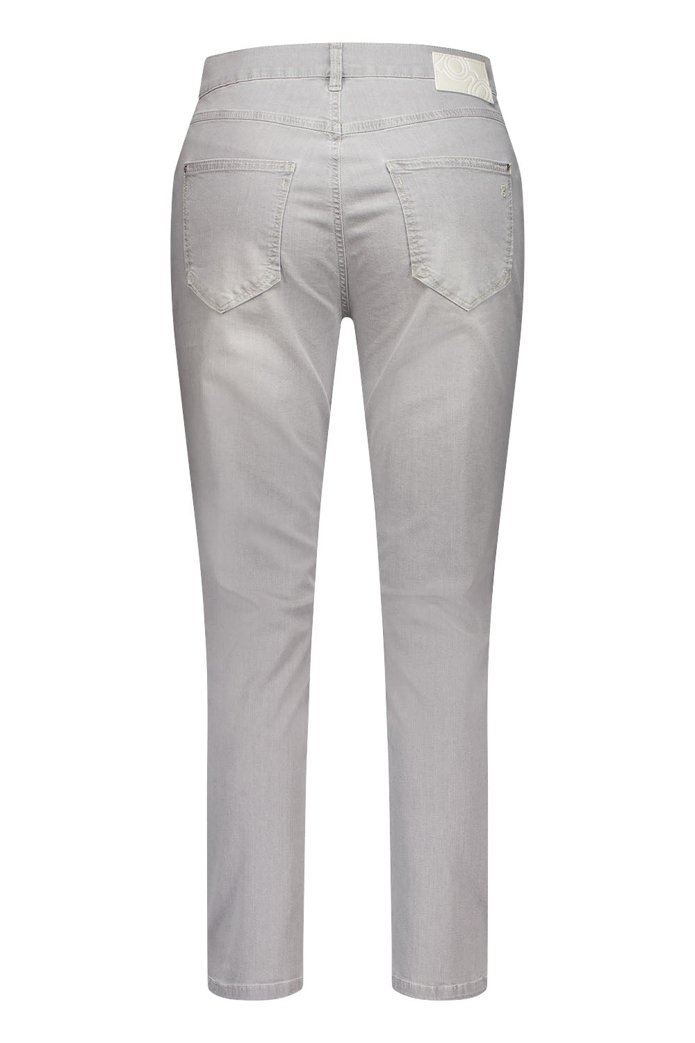 Gardeur Women Damen Hose ZURI128 - Slim - ZURI128-670471-7194 - light grey used - Grau